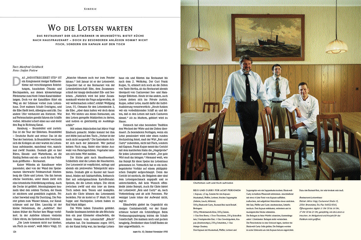 Wo die Lotsen warten