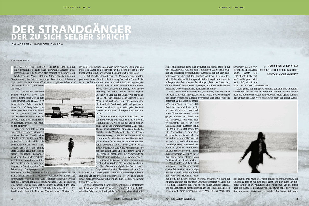 Der Strandgänger von Long Island