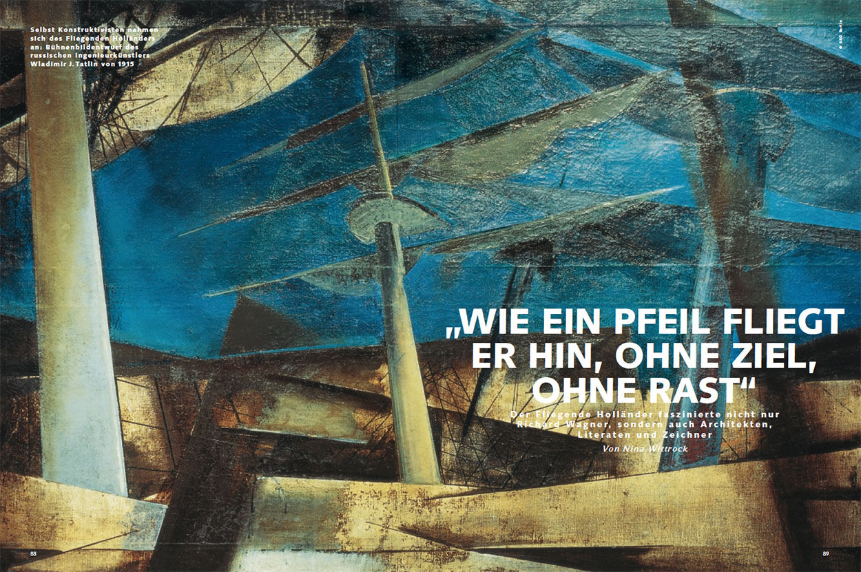 „Wie ein Pfeil fliegt er hin, ohne Ziel, ohne Rast“