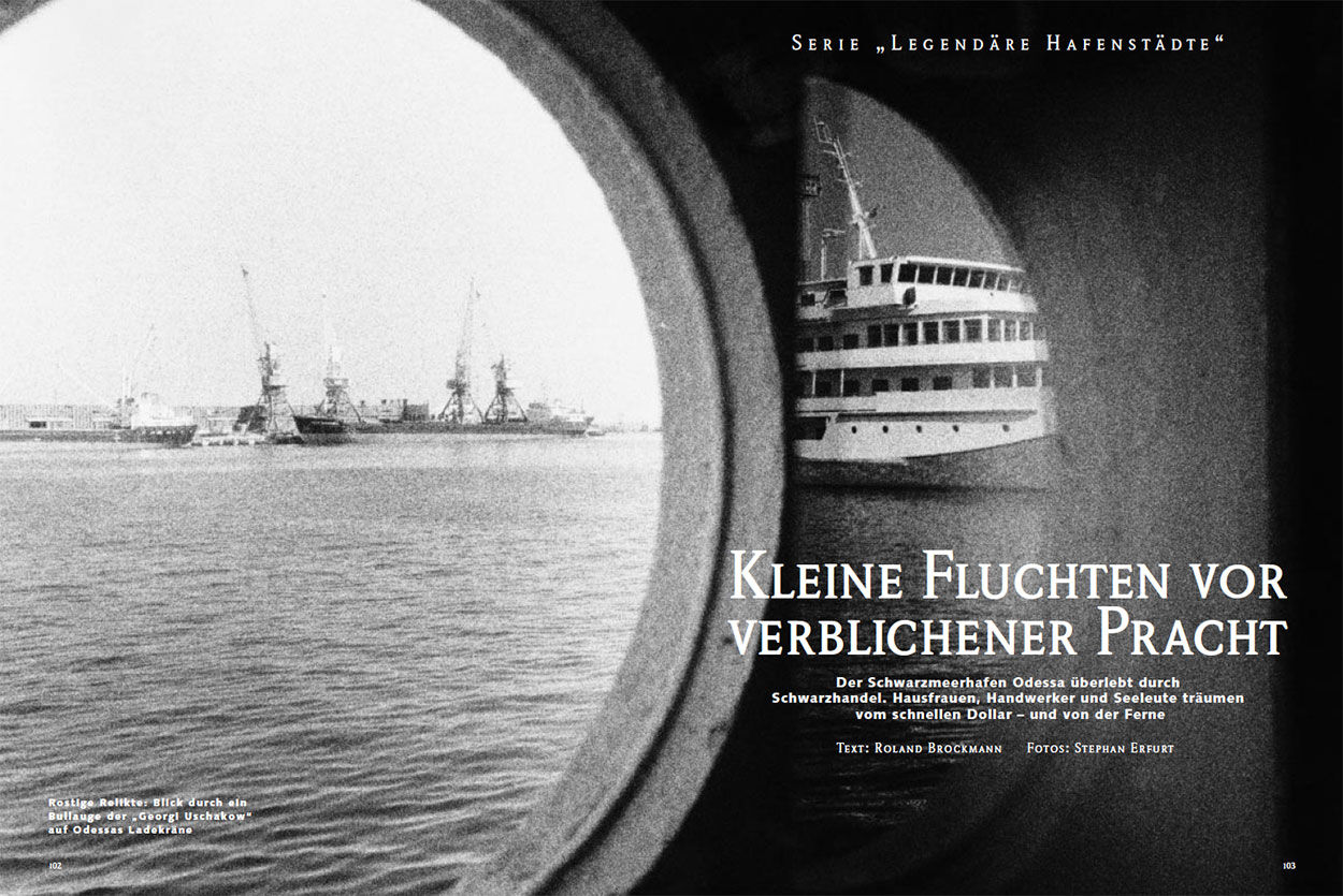 Kleine Fluchten vor verblichener Pracht