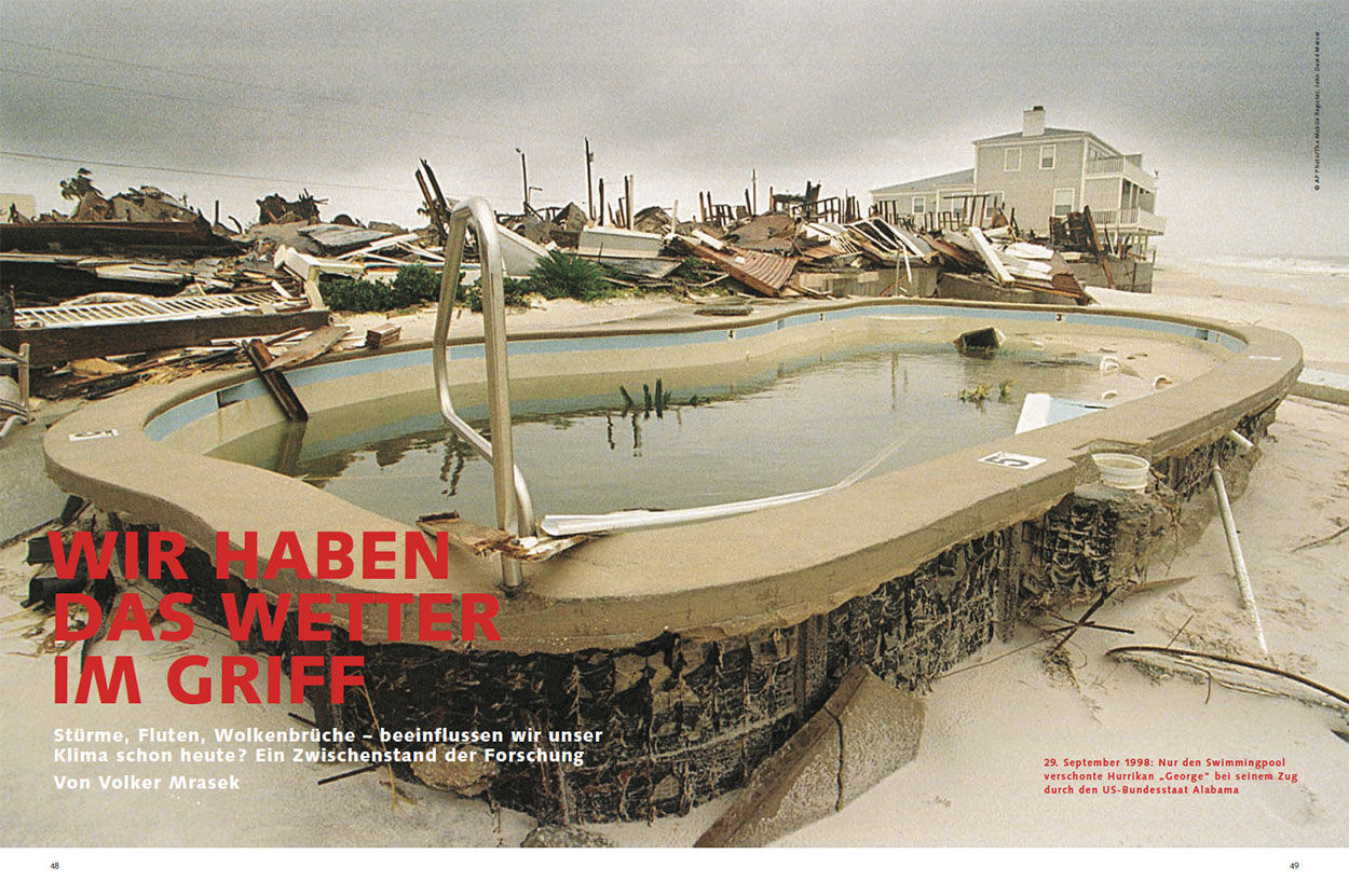 Machen wir die Stürme selbst?