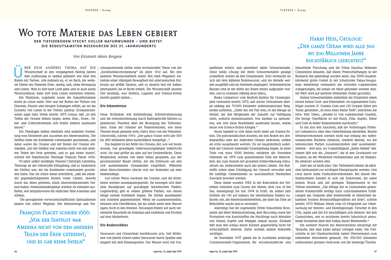 Wo tote Materie das Leben gebiert