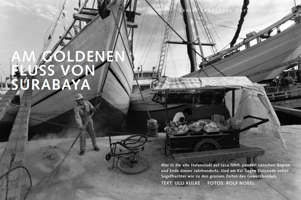 Am goldenen Fluss von Surabaya