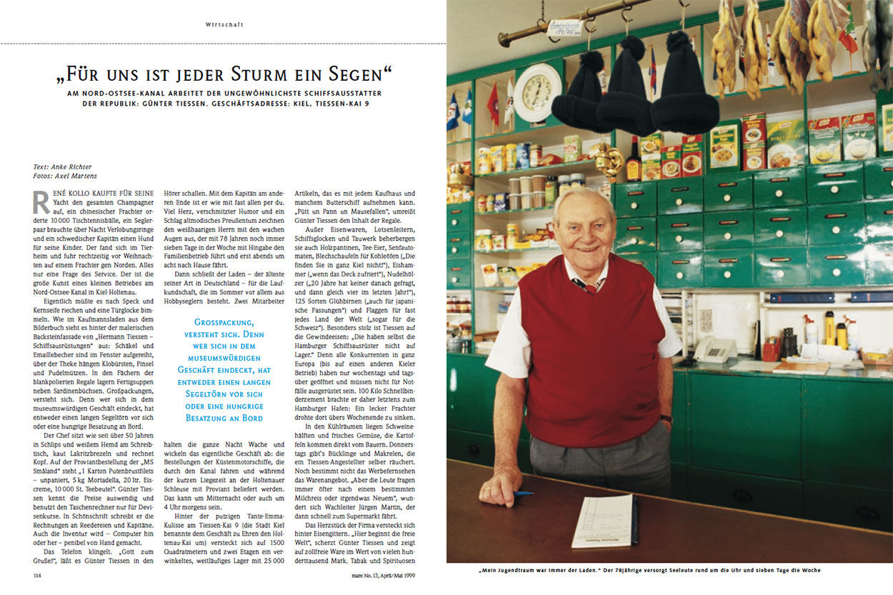 „Für uns ist jeder Sturm ein Segen“