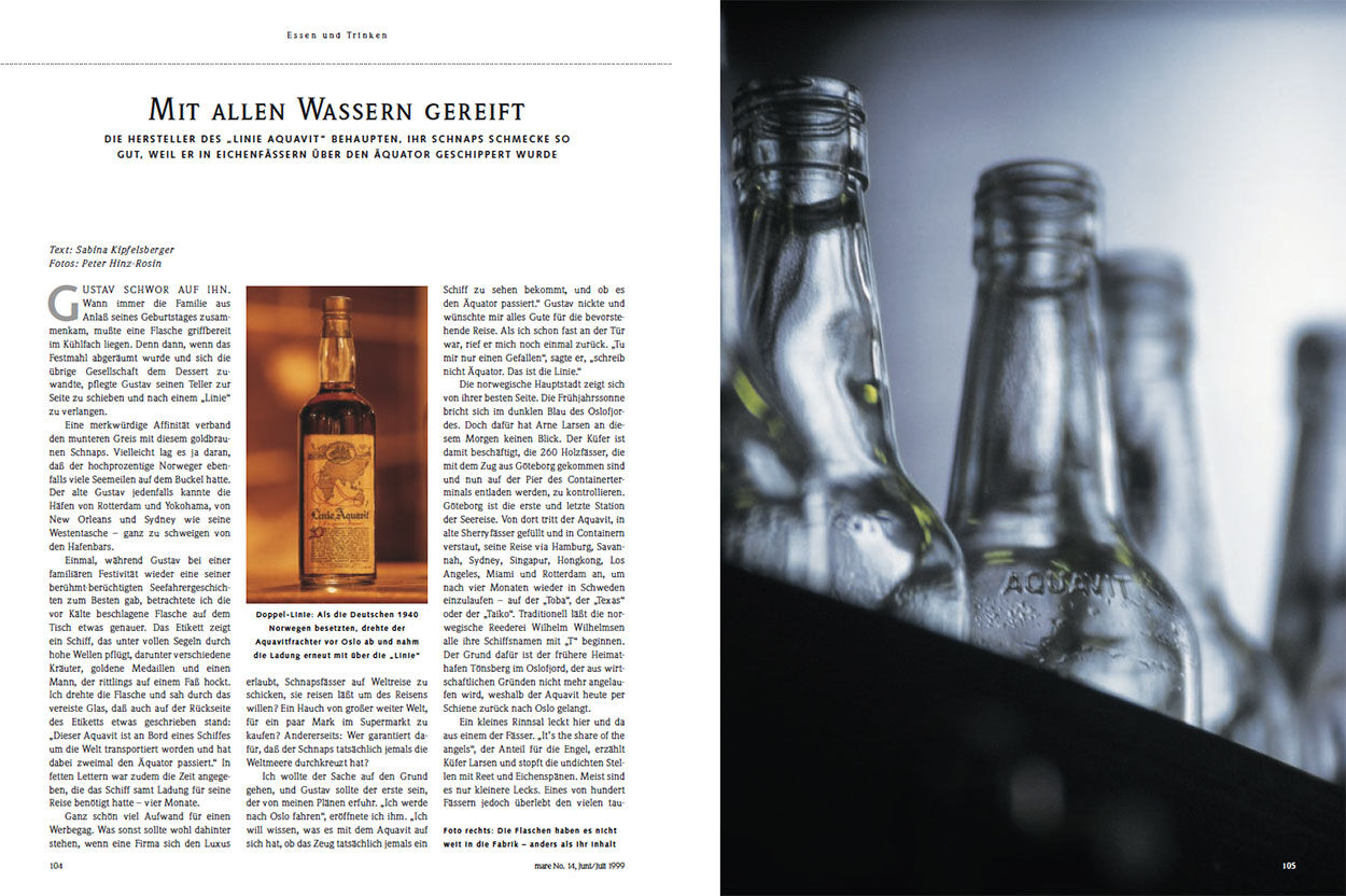 Mit allen Wassern gereift