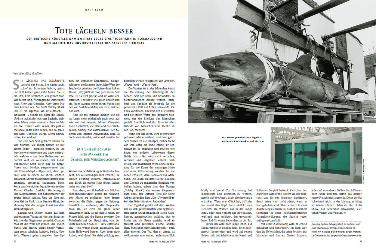 Tote lächeln besser