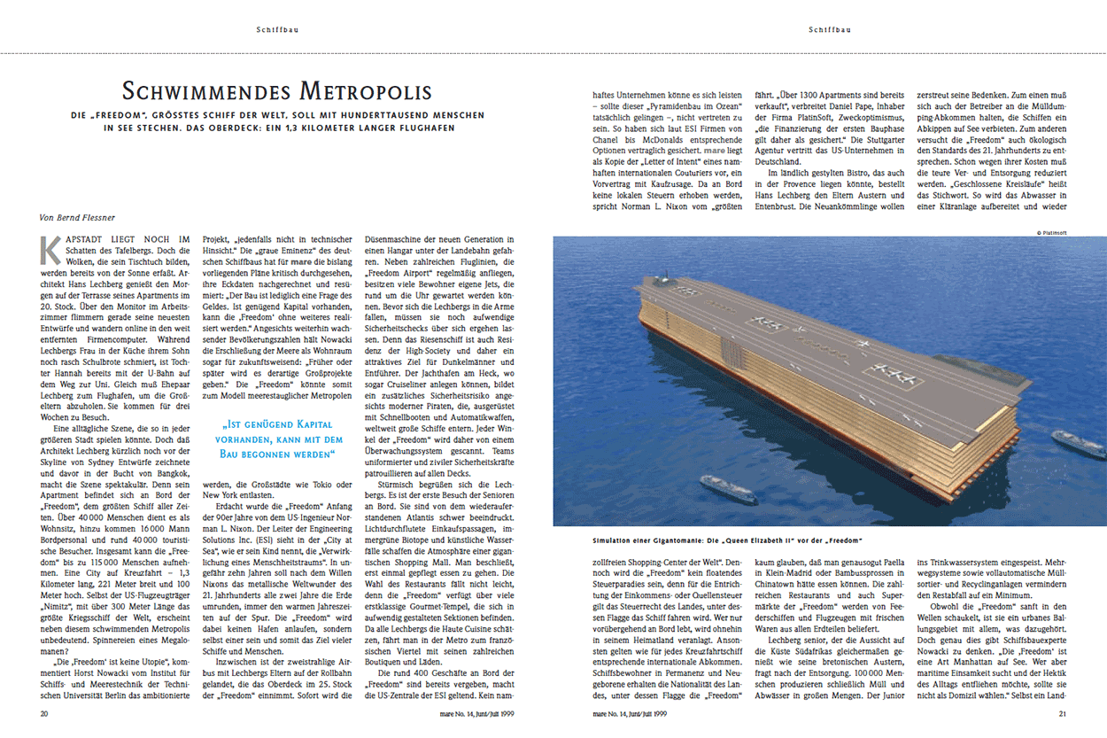 Schwimmendes Metropolis