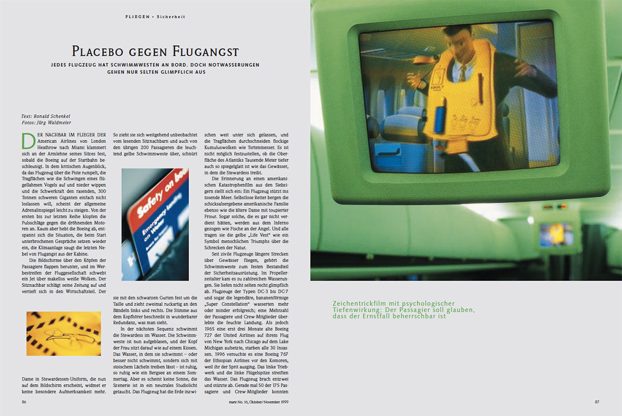 Placebo gegen Flugangst