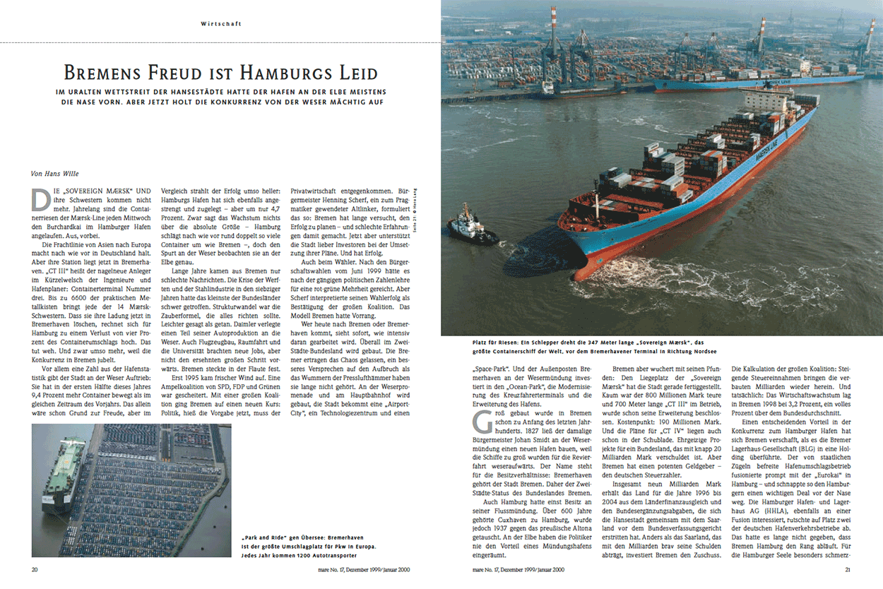 Bremens Freud ist Hamburgs Leid