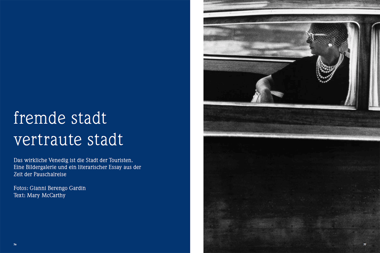 Fremde Stadt, vertraute Stadt