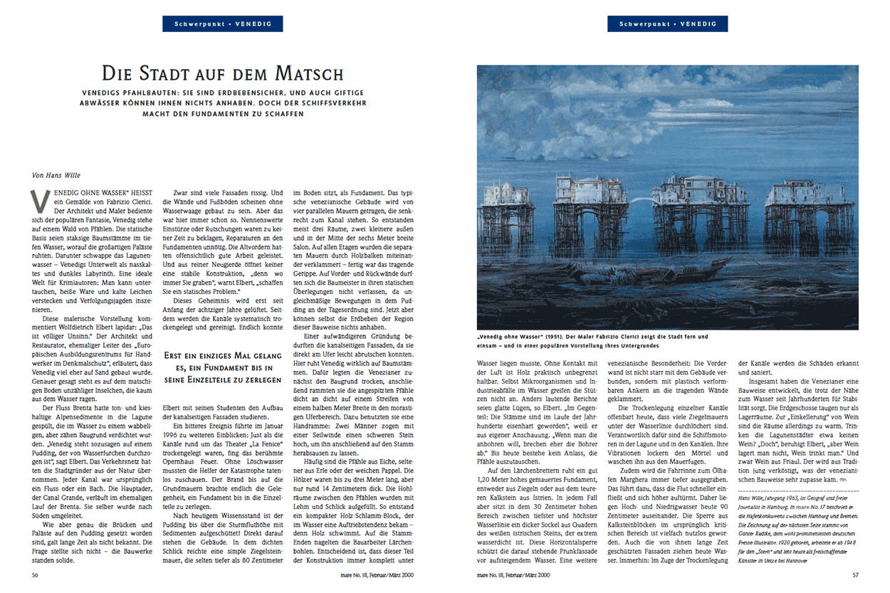 Die Stadt auf dem Matsch