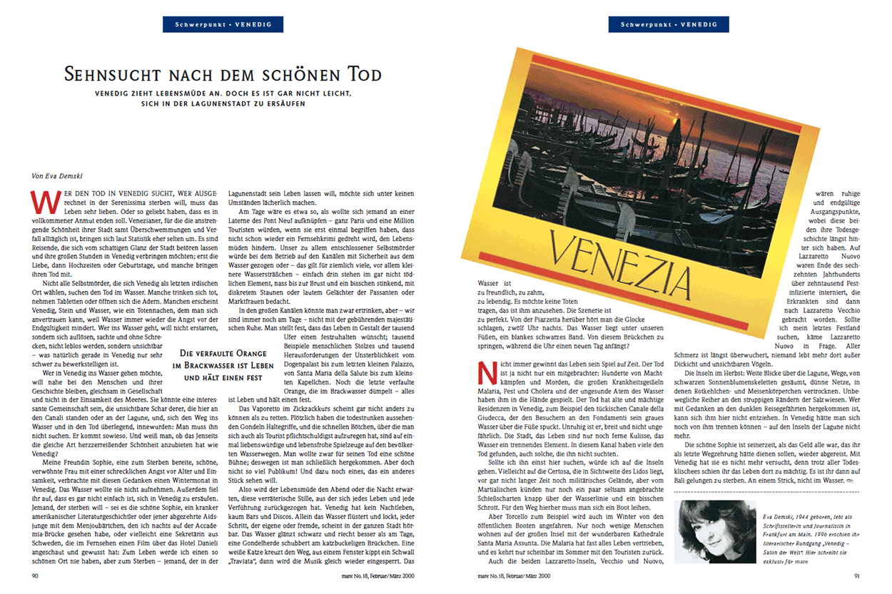 Sehnsucht nach dem schönen Tod