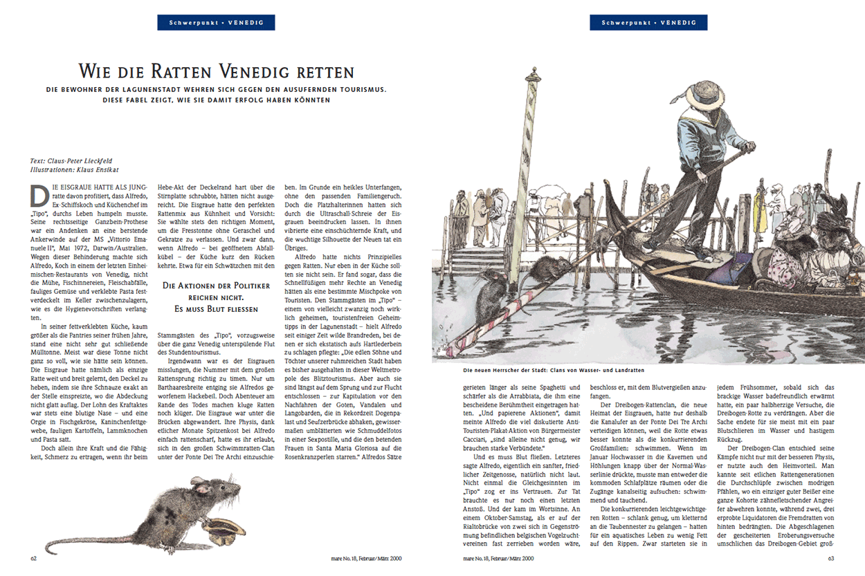 Wie die Ratten Venedig retten