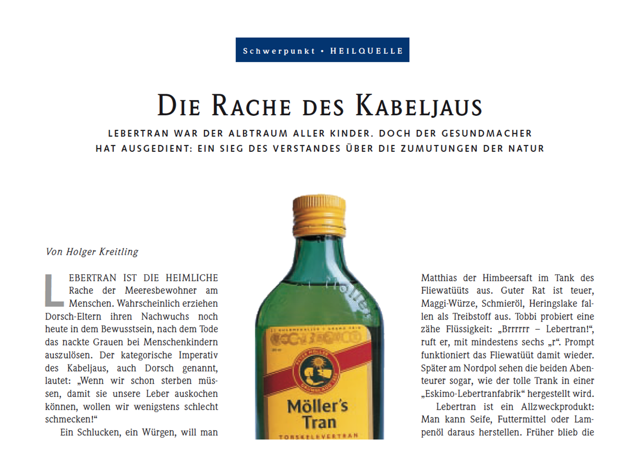 Die Rache des Kabeljaus