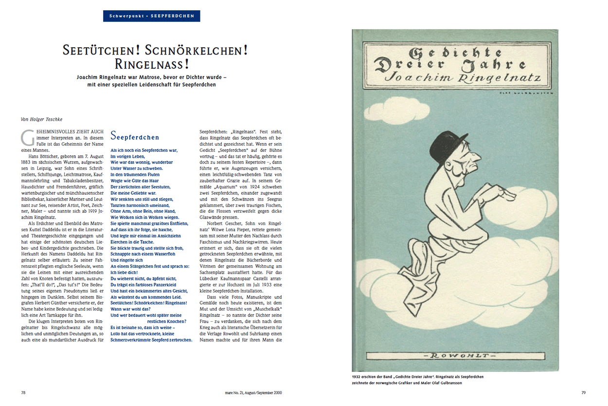 Seestütchen! Schnörkelchen! Ringelnass!