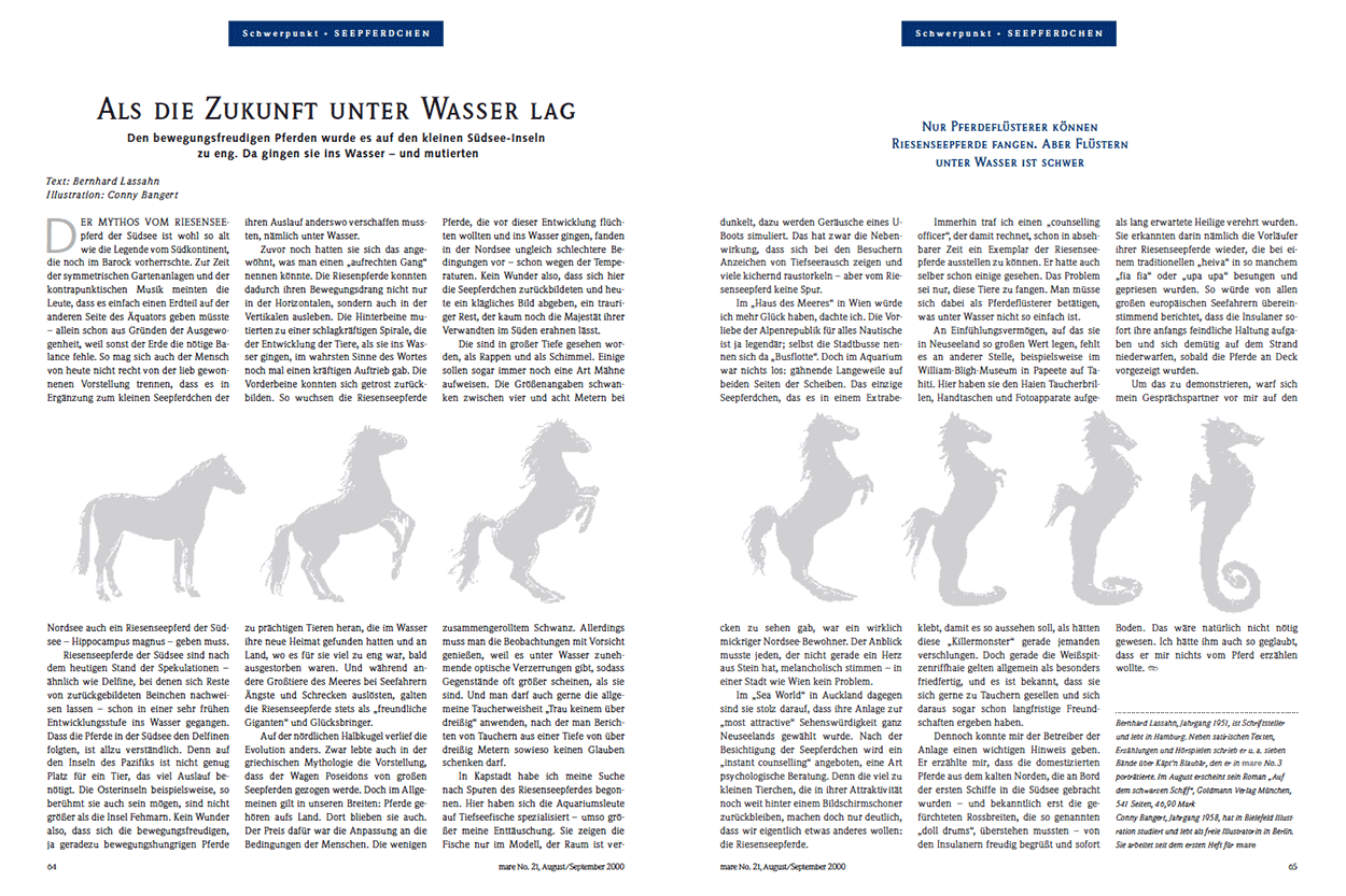 Als die Zukunft unter Wasser lag