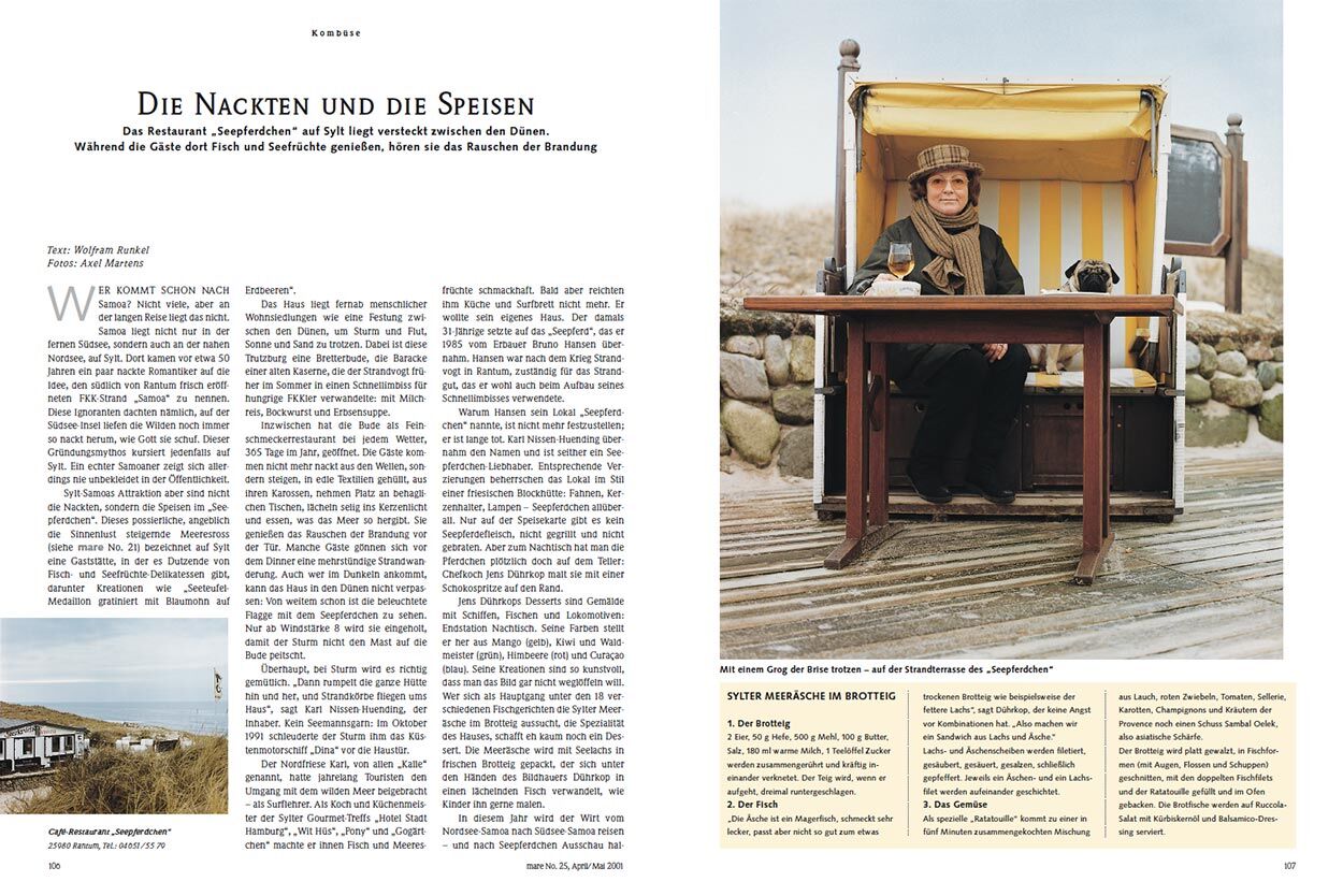 Die Nackten und die Speisen