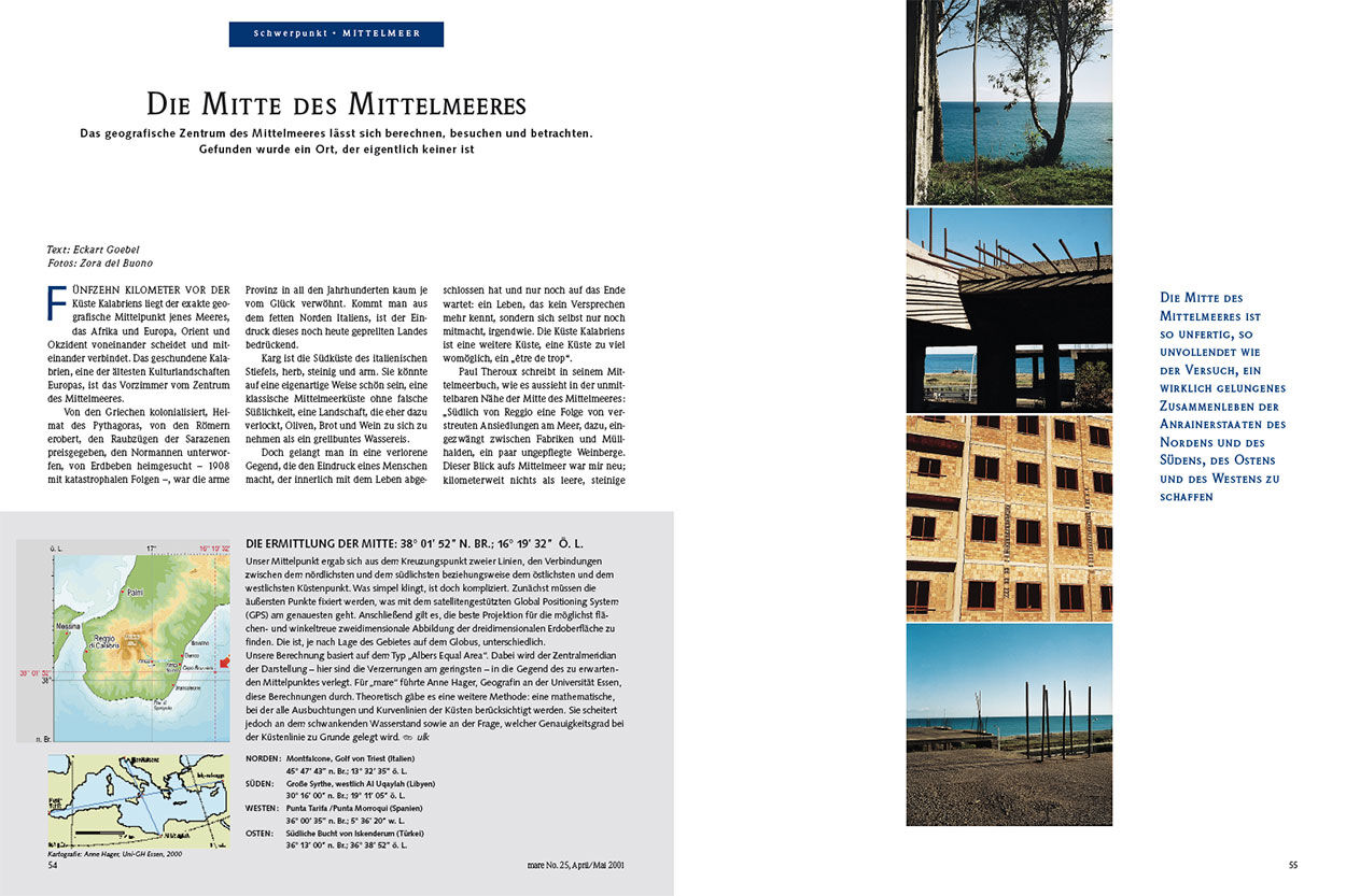 Die Mitte des Mittelmeeres