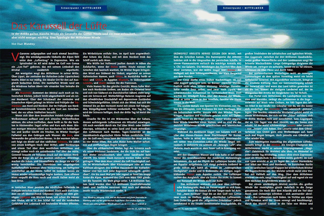 Das Karussell der Lüfte