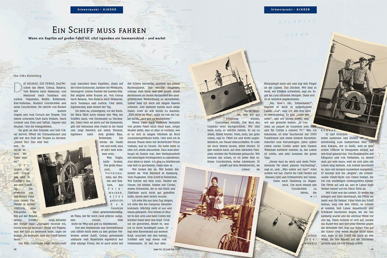 Ein Schiff muss fahren