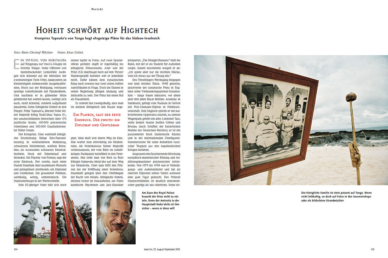 Hoheit schwört auf Hightech