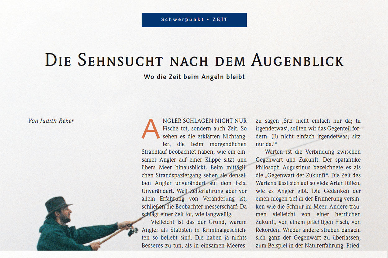 Die Sehnsucht nach dem Augenblick