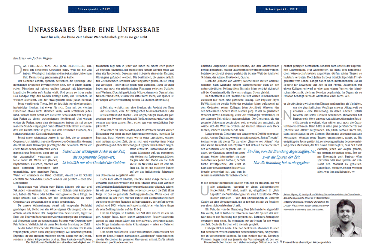 Unfassbares über eine Unfassbare