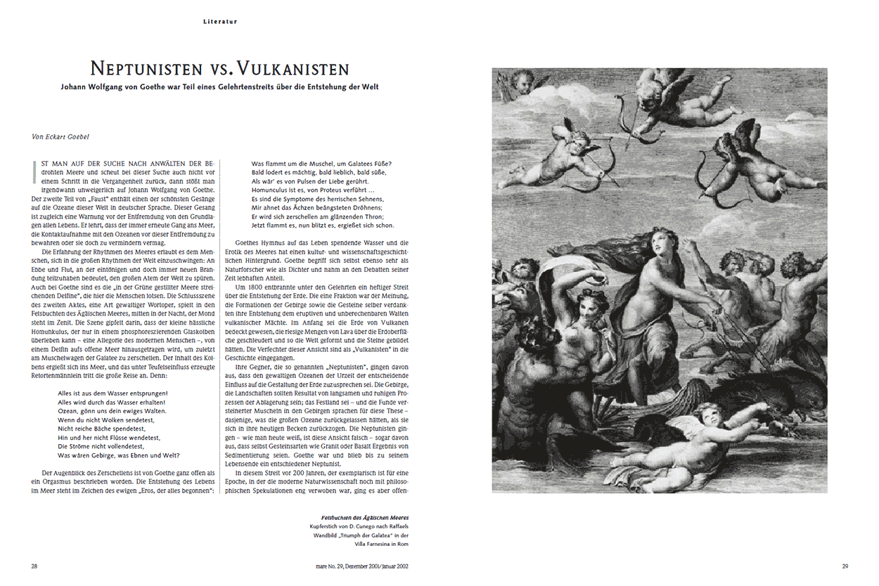 Neptunisten vs. Vulkanisten