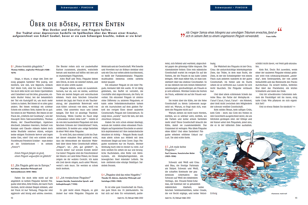 Über die bösen, fetten Enten