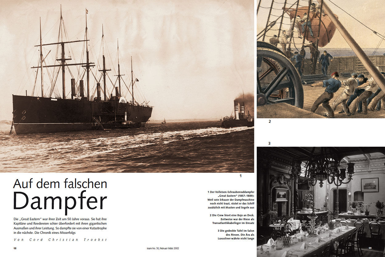 Auf dem falschen Dampfer