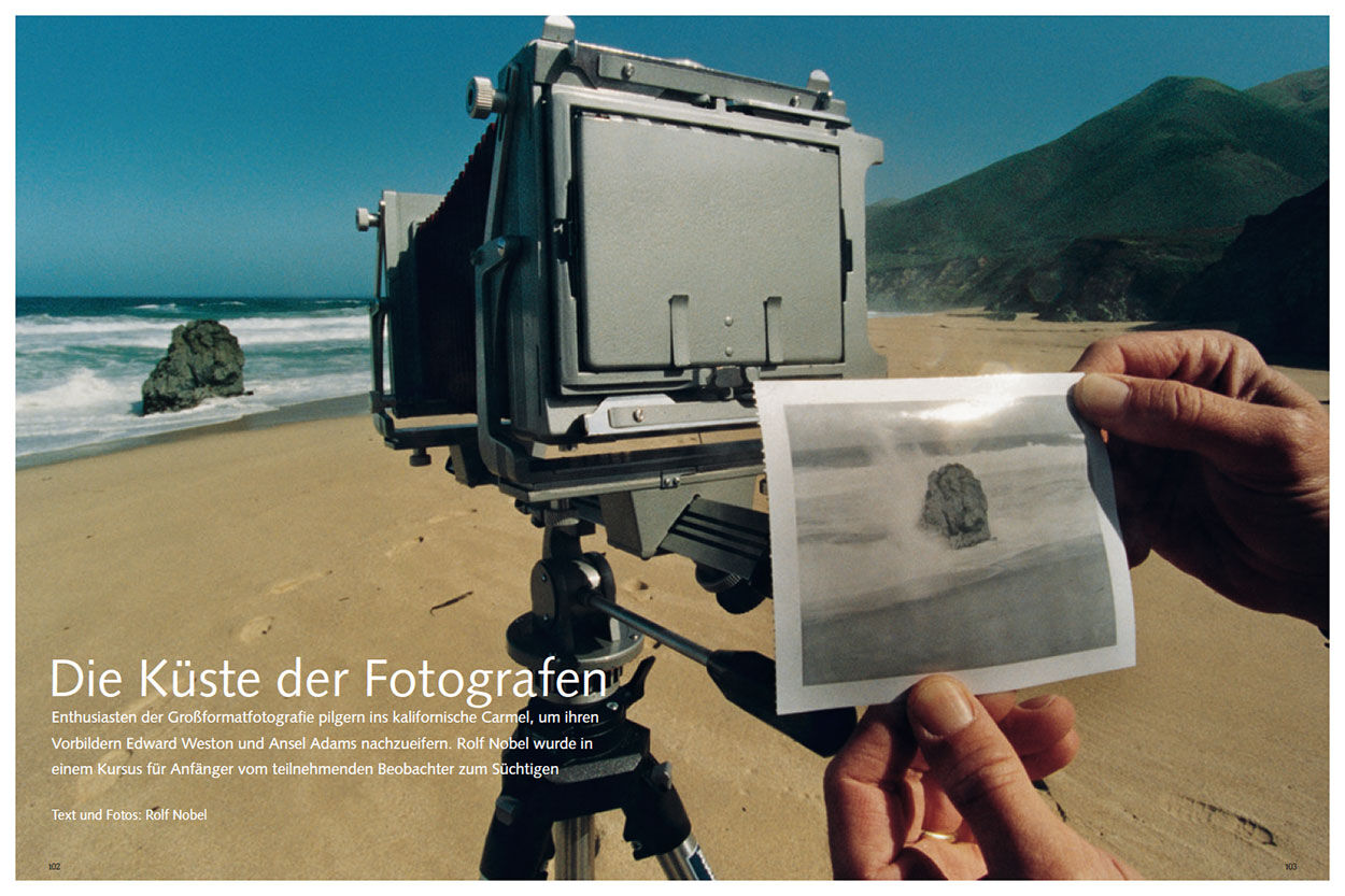 Die Küste der Fotografen