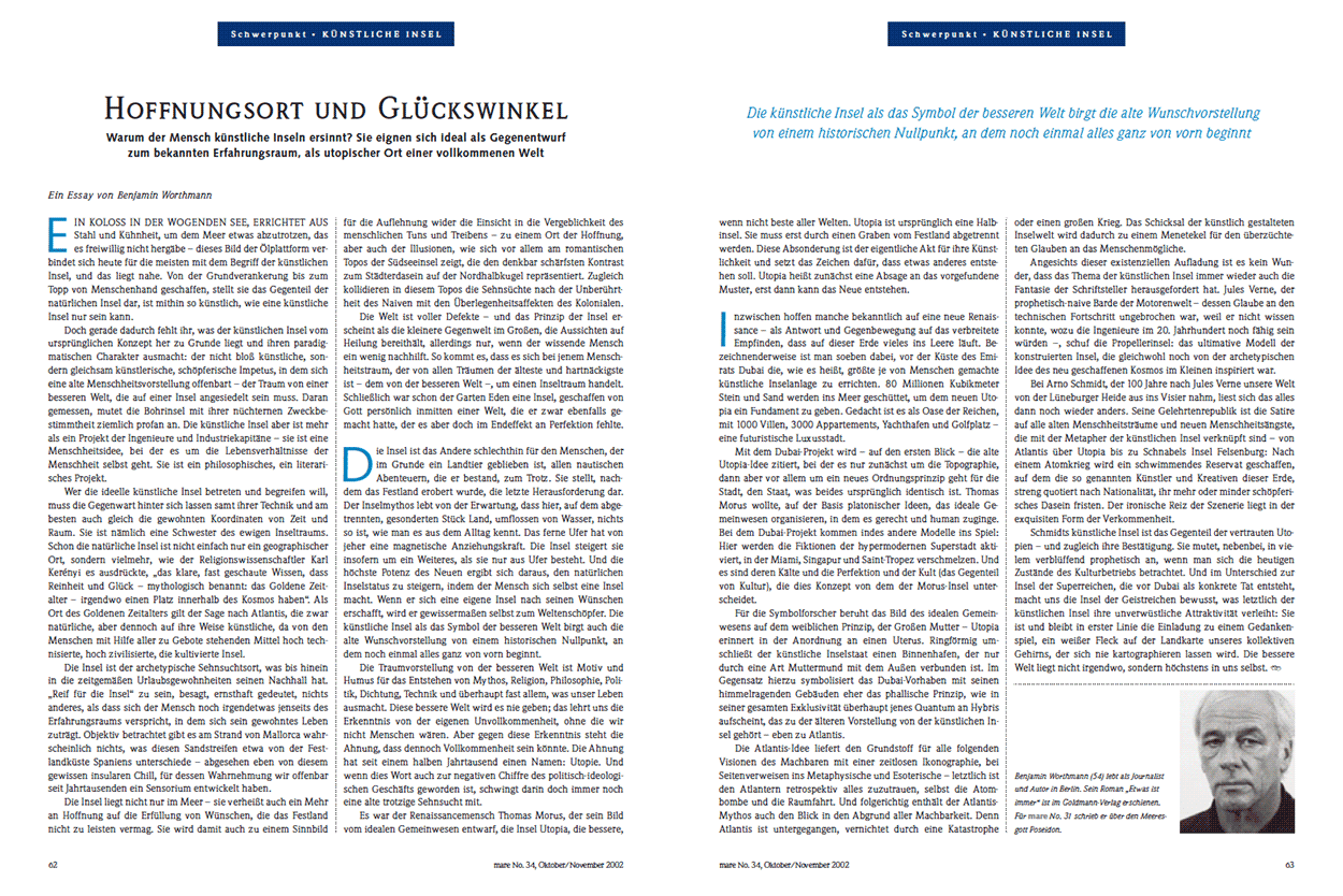 Hoffnungsort und Glückswinkel