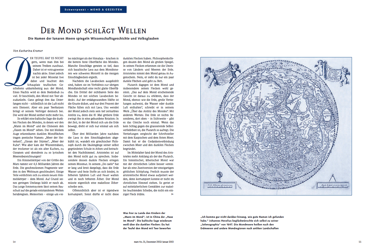 Der Mond schlägt Wellen