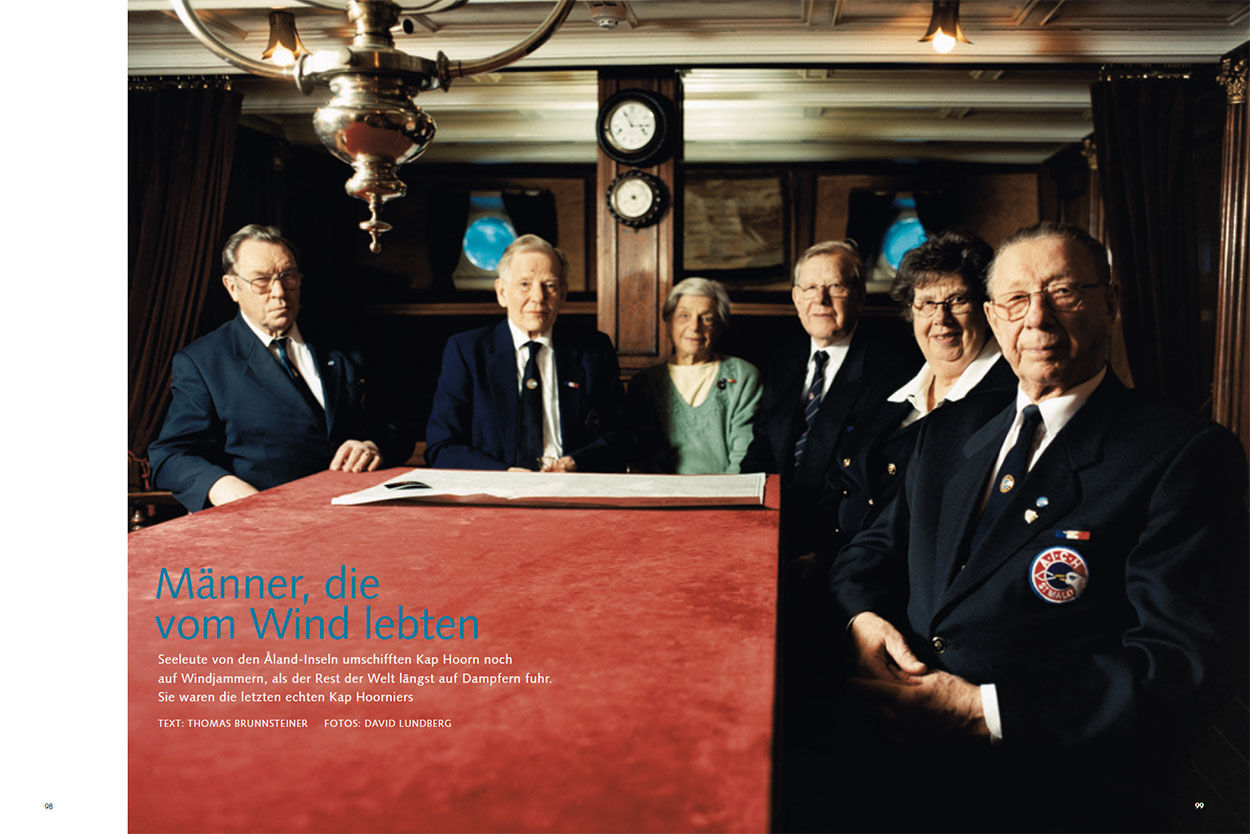 Männer, die vom Wind lebten