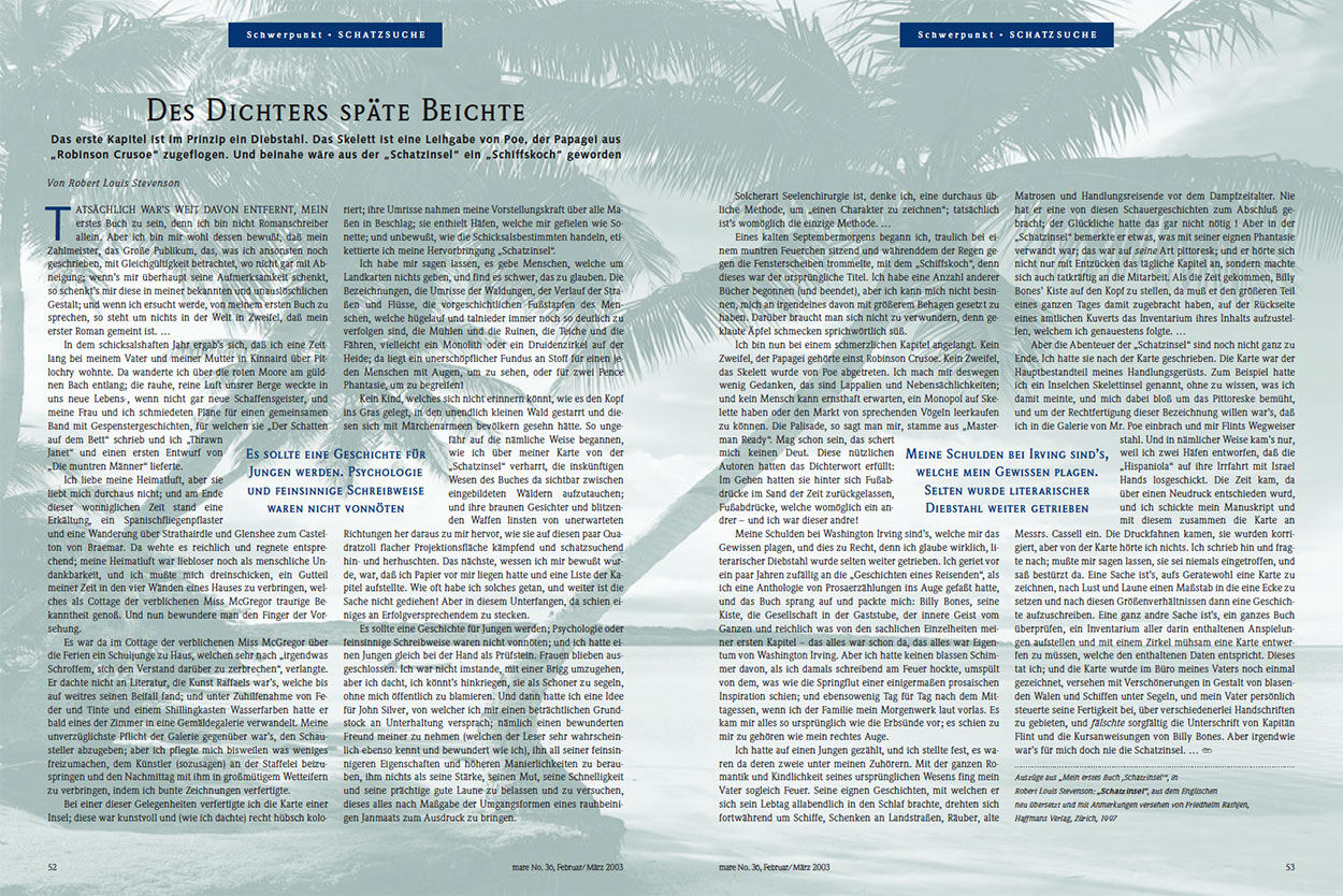 Des Dichters späte Beichte