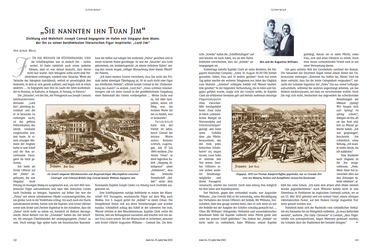 „Sie nannten ihn Tuan Jim“