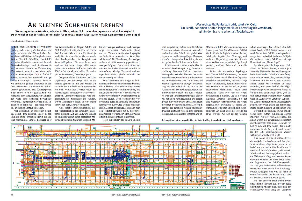 An kleinen Schrauben drehen
