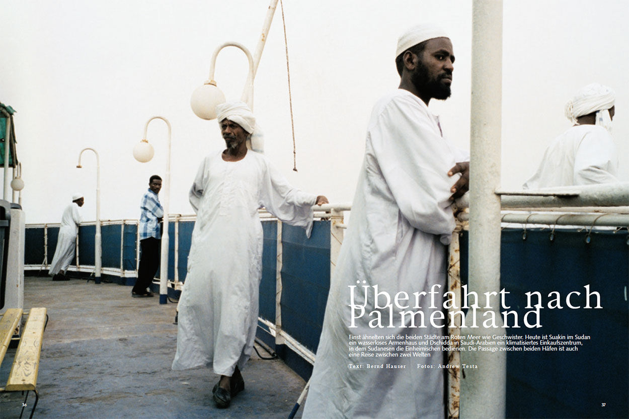 Überfahrt nach Palmenland