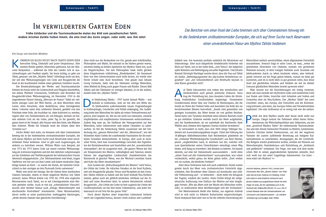 Im verwilderten Garten Eden