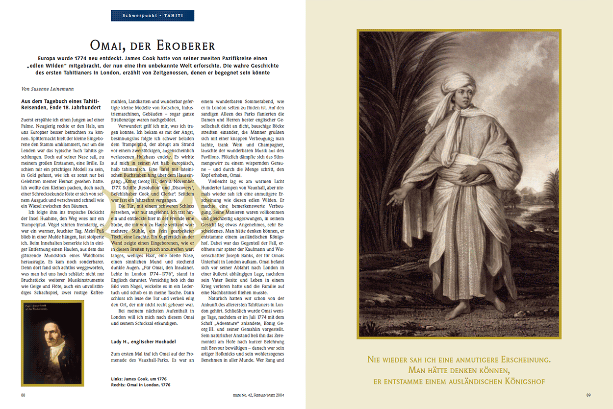 Omai, der Eroberer