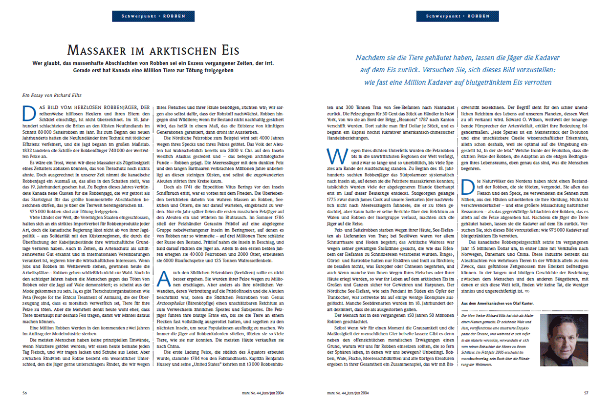Massaker im arktischen Eis