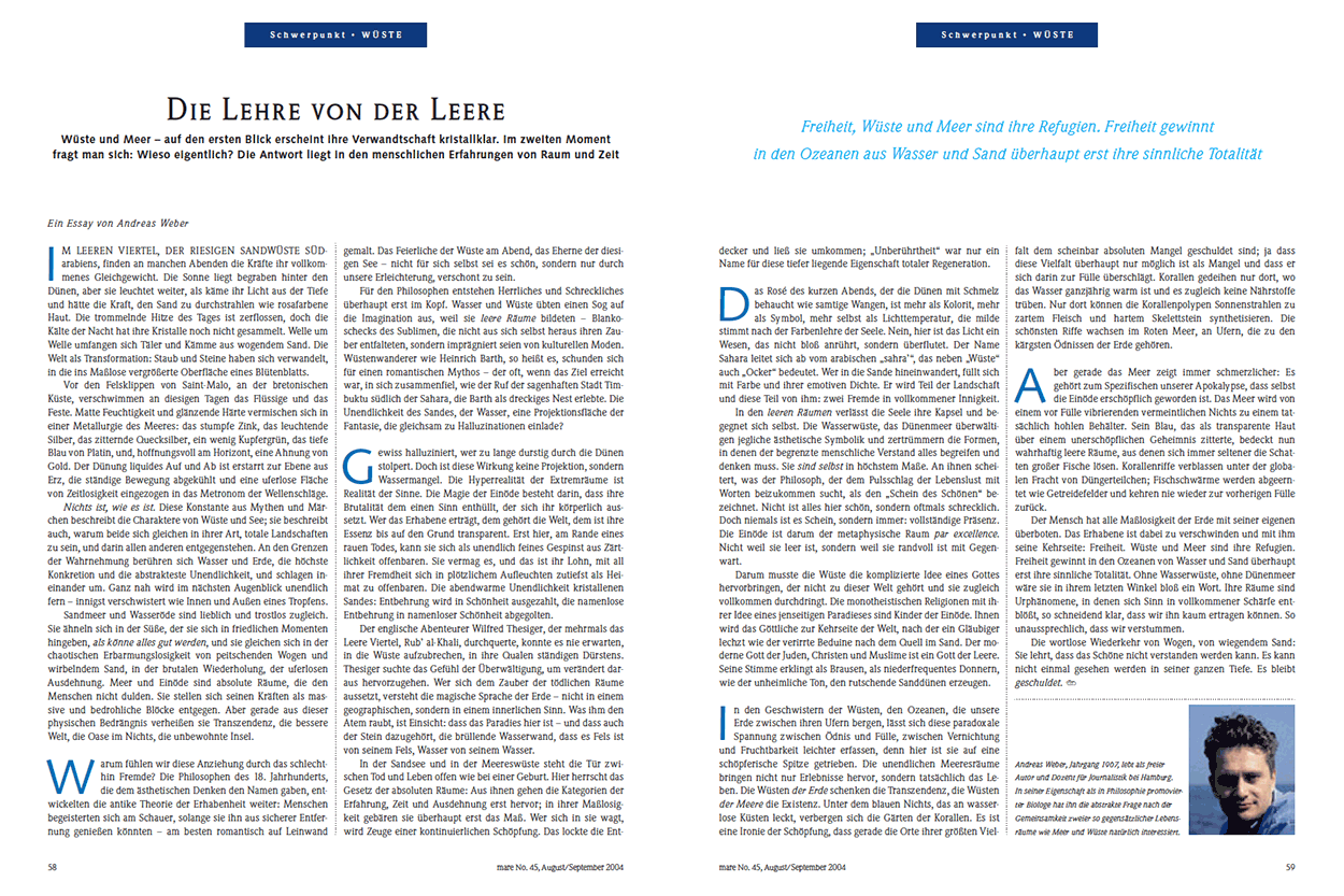 Die Lehre von der Leere