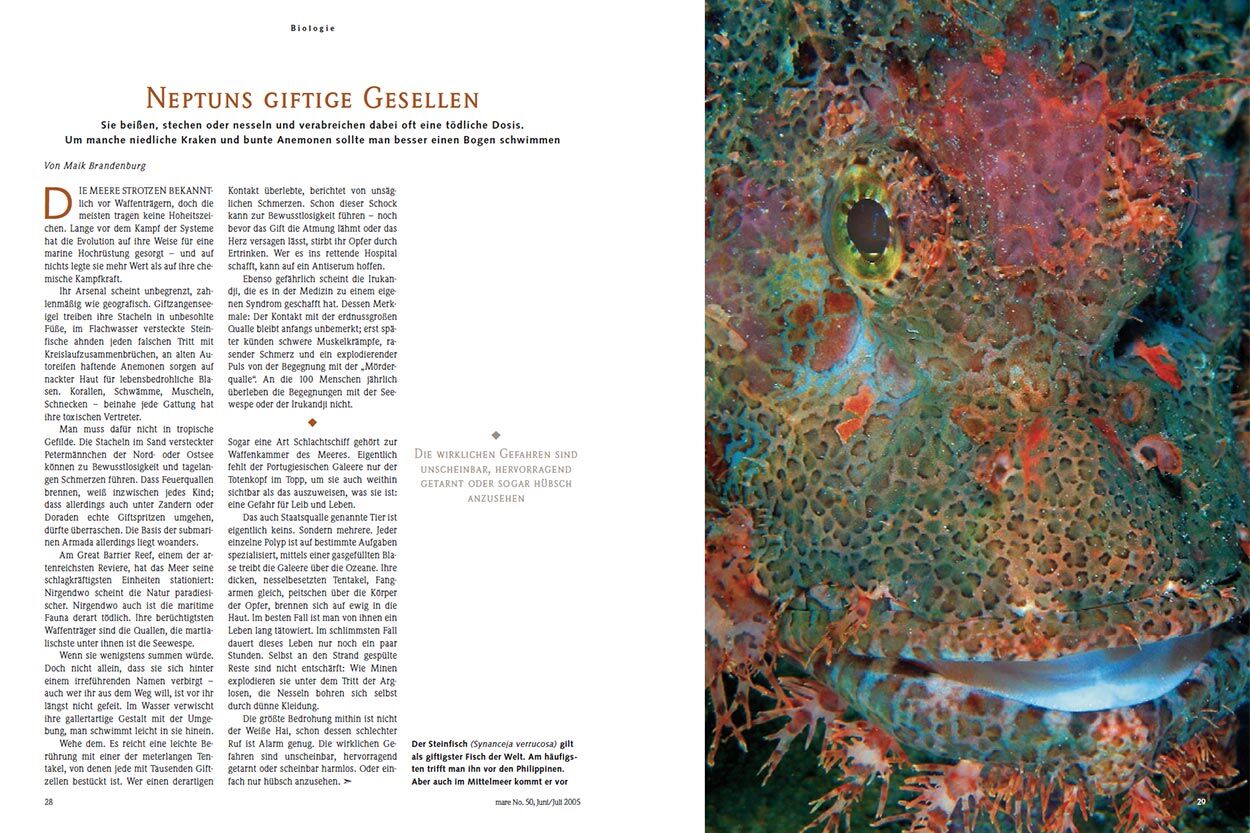 Neptuns giftige Gesellen