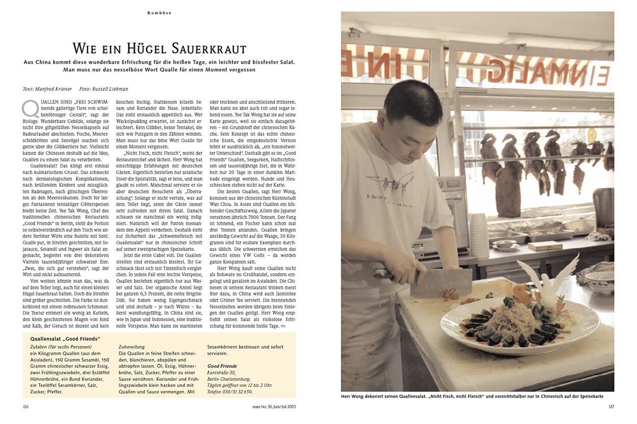 Wie ein Hügel Sauerkraut