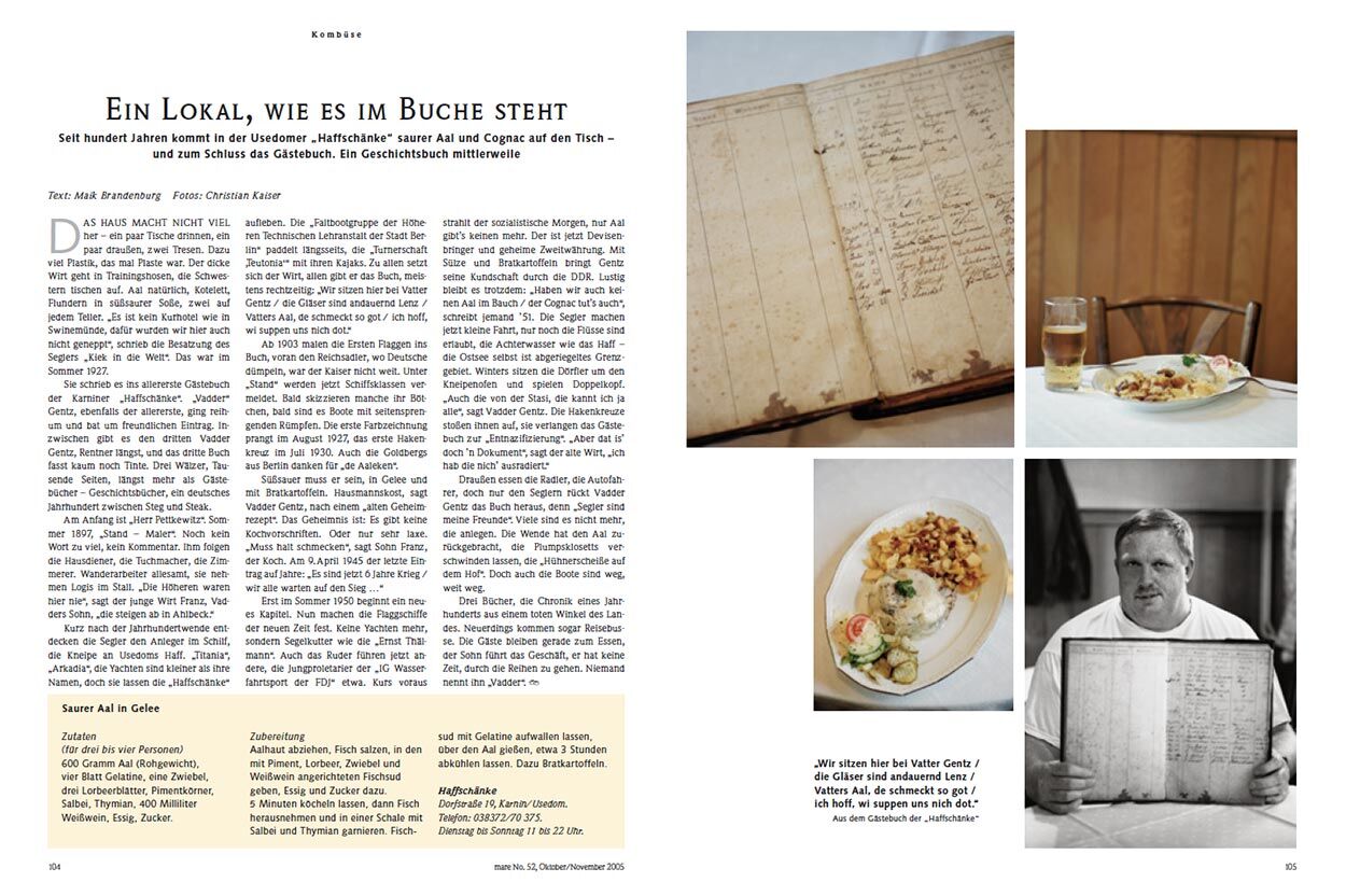 Ein Lokal, wie es im Buche steht 