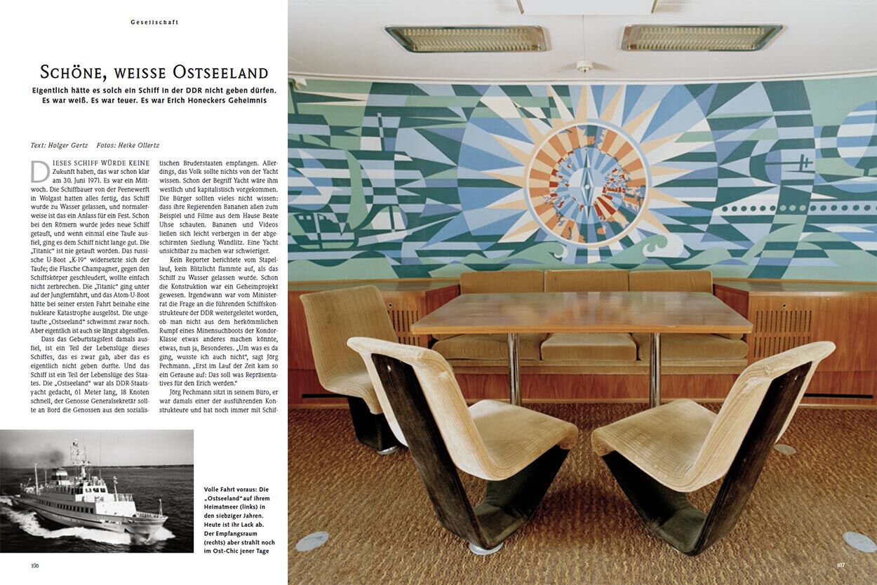 Schöne, weiße Ostseeland