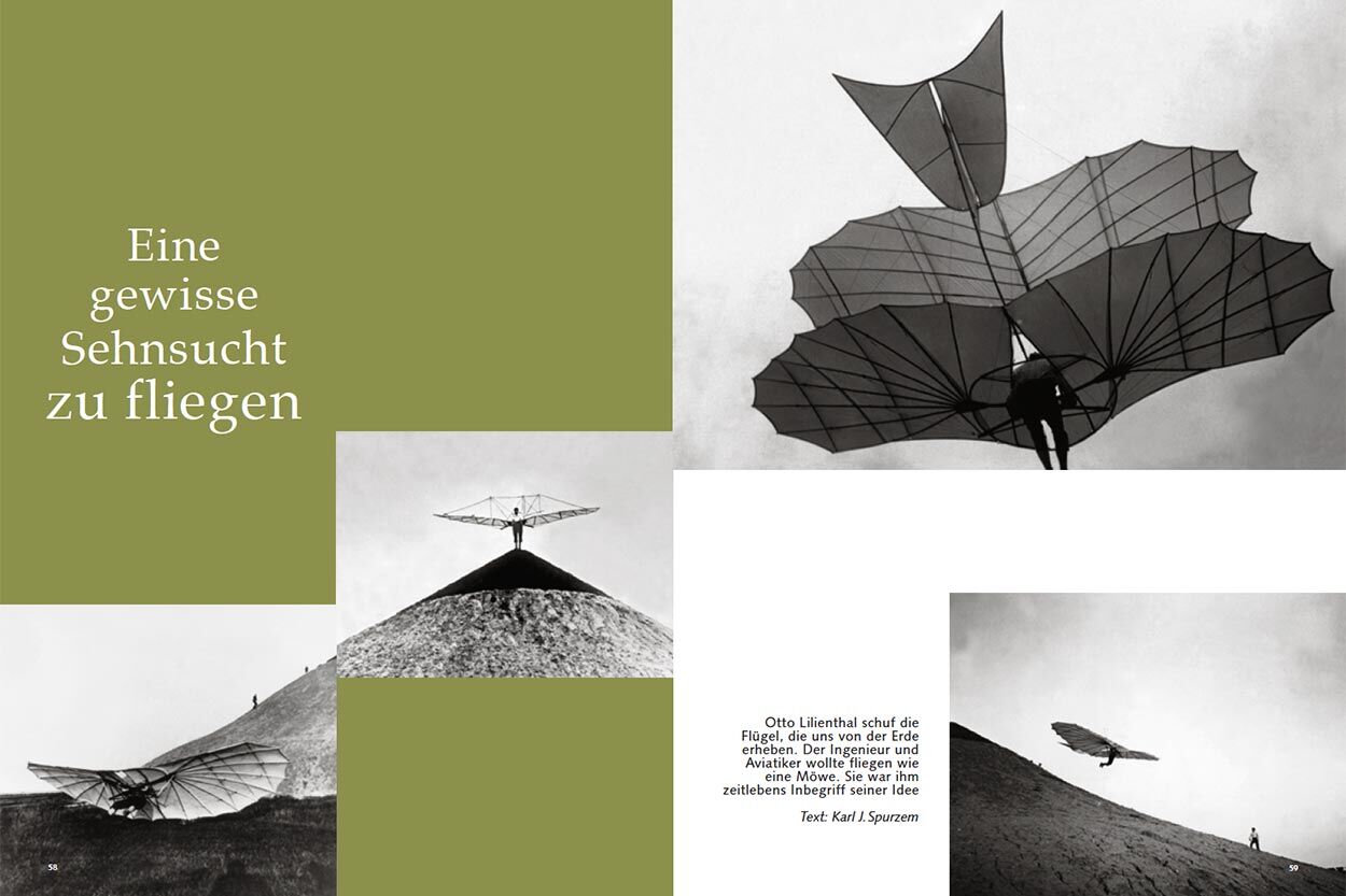 Eine gewisse Sehnsucht zu fliegen