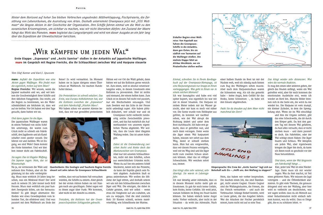 „Wir kämpfen um jeden Wal“