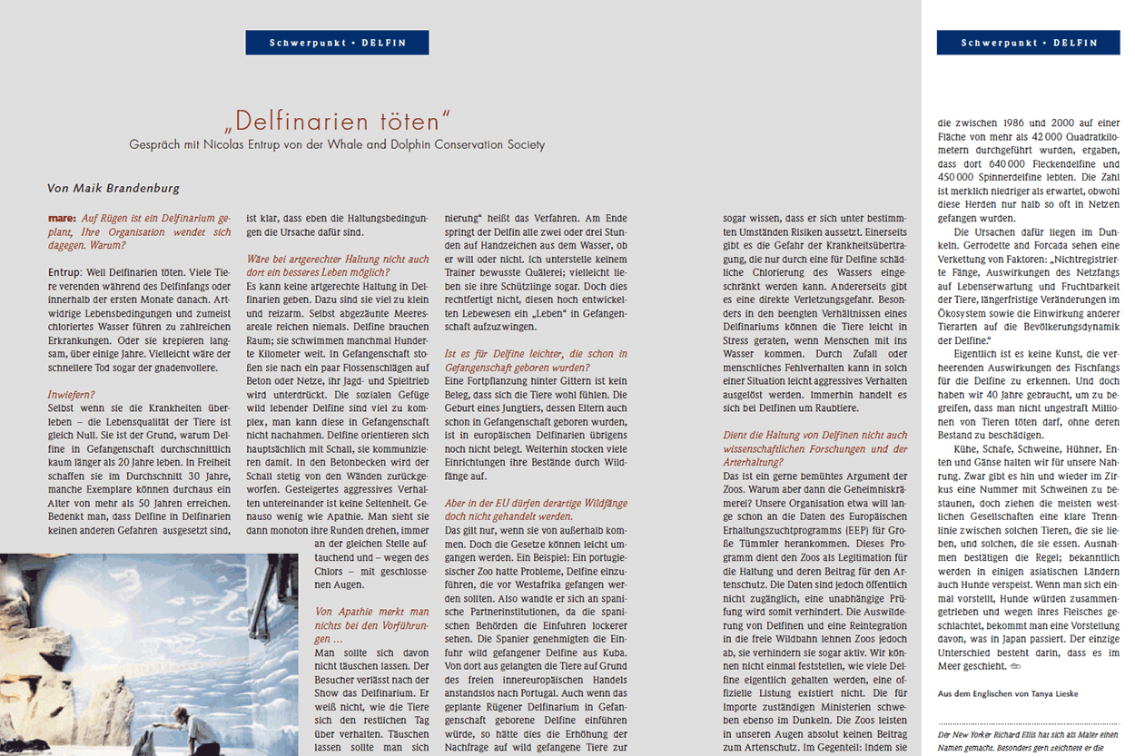 „Delfinarien Töten“