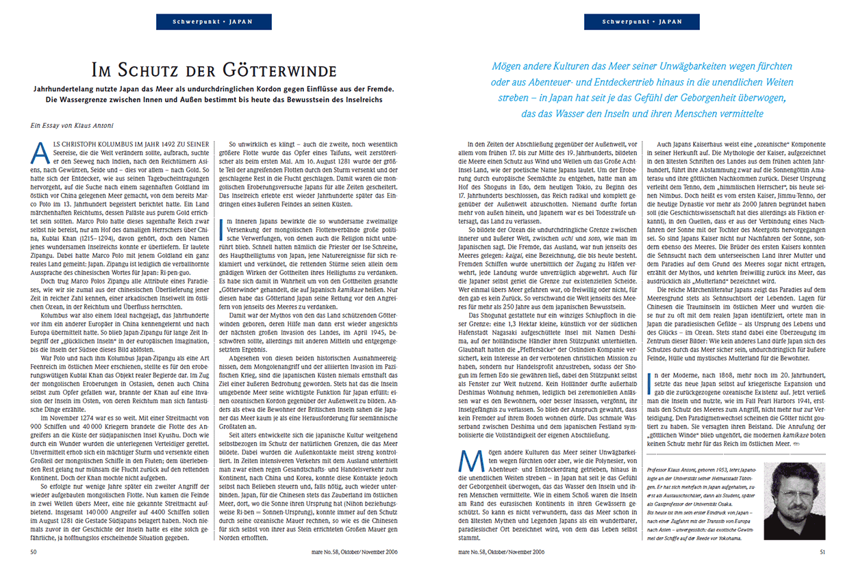 Im Schutz der Götterwinde